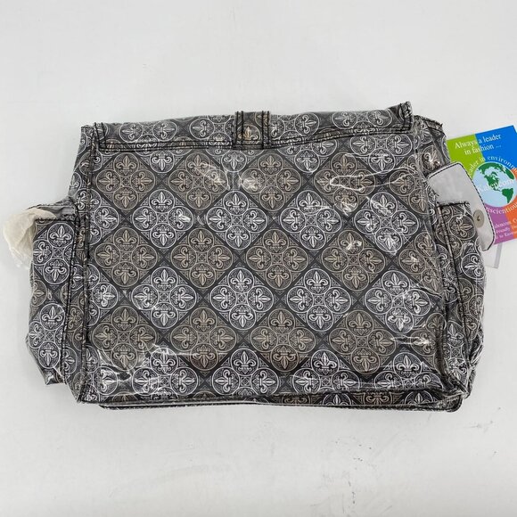 Kalencom Black & White Magnetic Closure Baby Tote | Large Size - Picture 7 of 7